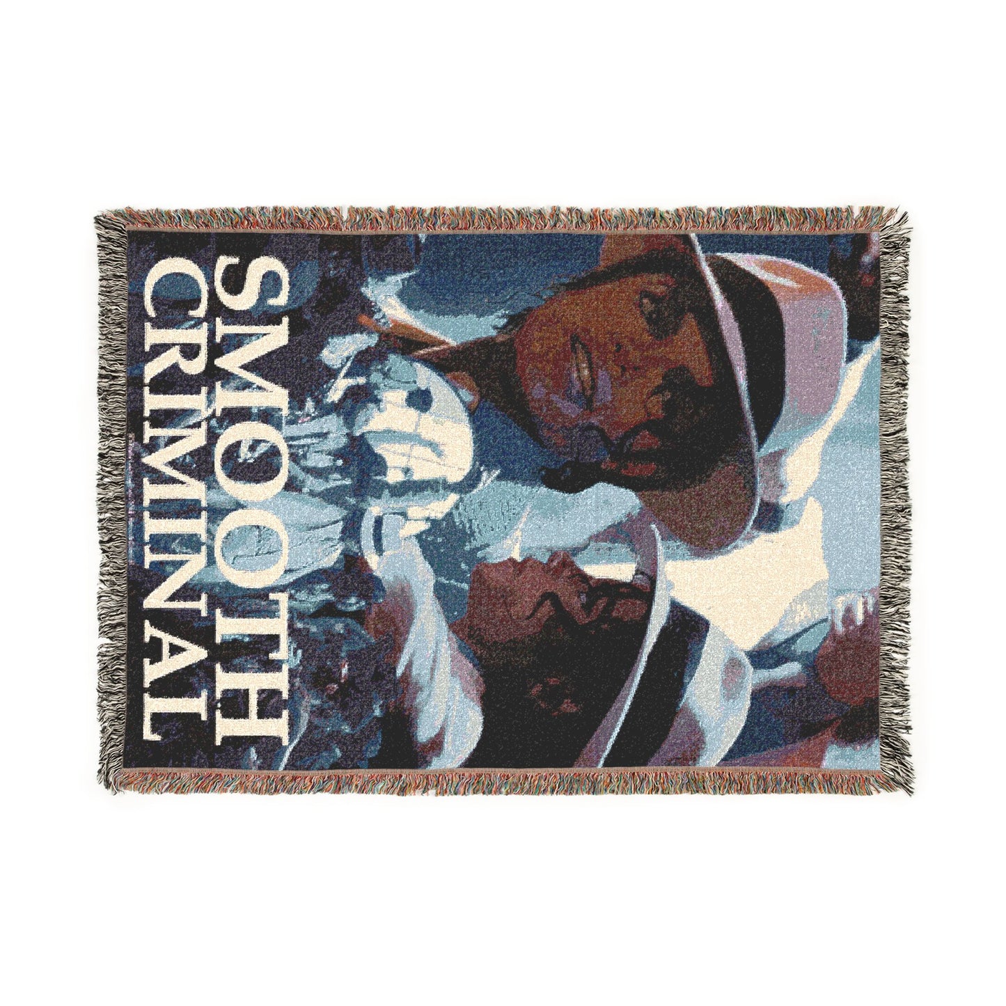 Woven Blanket - "Smooth Criminal" Retro Michael Jackson Tribute Throw