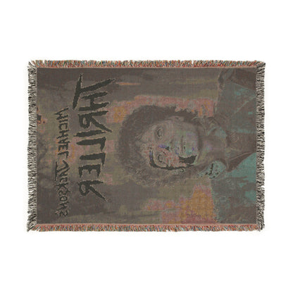 Michael Jackson "Thriller" Woven Blanket – Retro Horror Album Art Throw