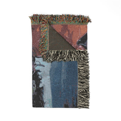 Michael Jackson "Thriller" Woven Blanket – Retro Horror Album Art Throw
