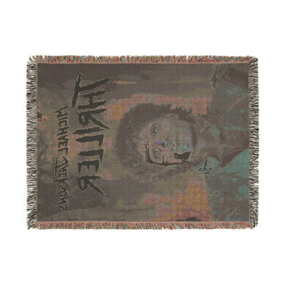 Michael Jackson "Thriller" Woven Blanket – Retro Horror Album Art Throw