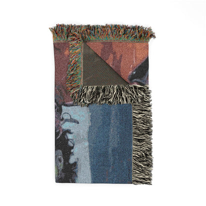 Michael Jackson "Thriller" Woven Blanket – Retro Horror Album Art Throw