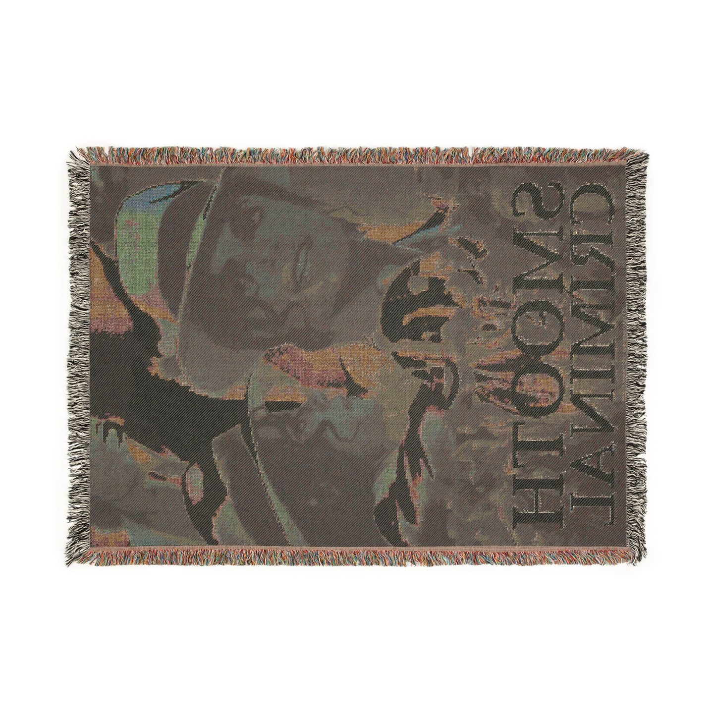 Woven Blanket - "Smooth Criminal" Retro Michael Jackson Tribute Throw